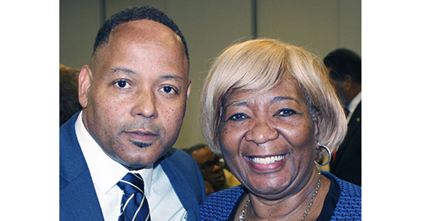 Keith Caldwell, NAACP Nashville Branch President, left, and Gloria Jean Sweet-Love, President of the Tennessee State Conference NAACP (Photo by: Nashville NAACP)