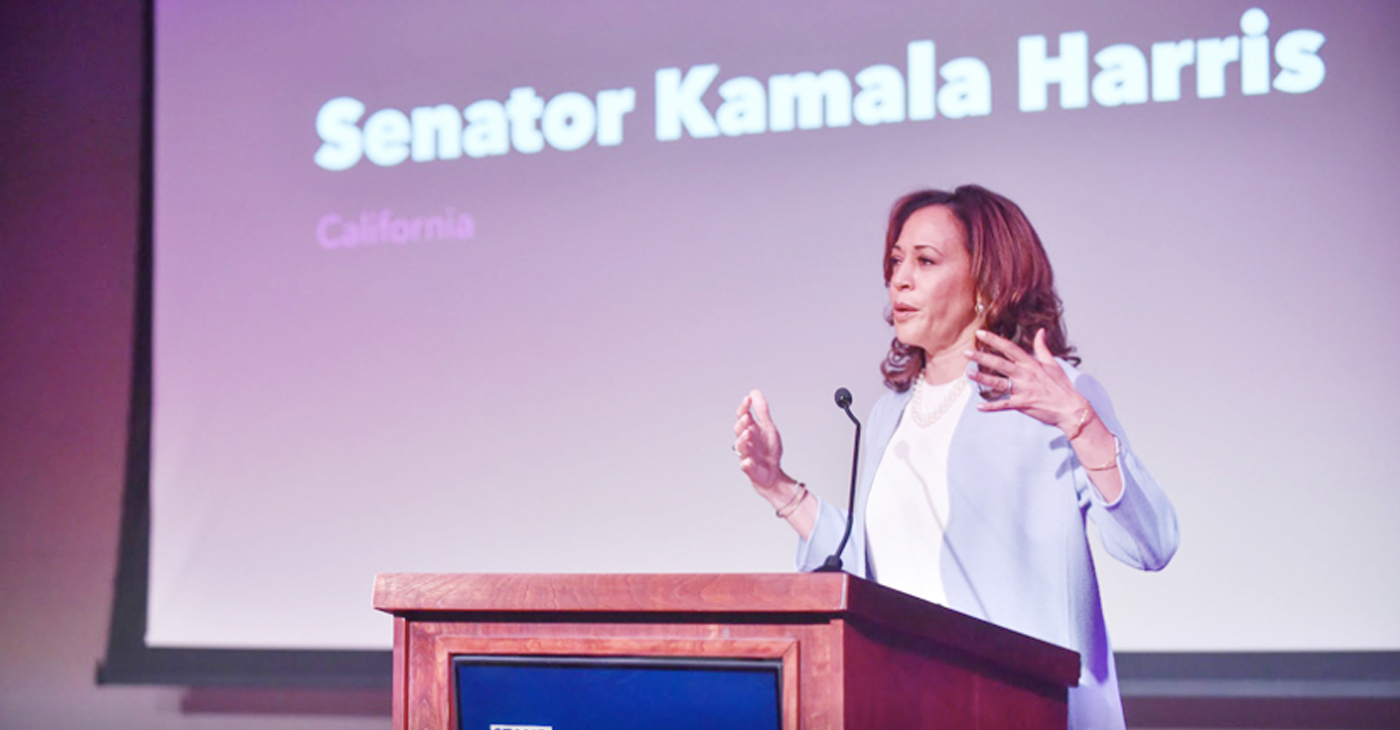 U.S. Senator Harris re-introduced the Ensuring Diversity Leadership Act.
