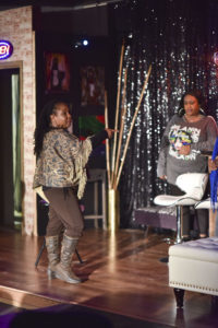 Director Alicia Johnson during a Rehearsal For Colored Girls at Encore Theatre and Gallery in Birmingham, Alabama. (Frank Couch for The Birmingham Times)