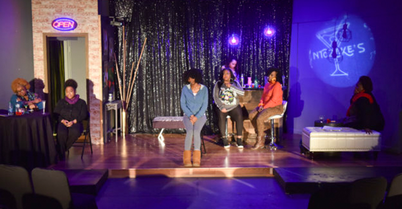 Rehearsal For Colored Girls at Encore Theatre and Gallery in Birmingham, Alabama. (Frank Couch for The Birmingham Times)