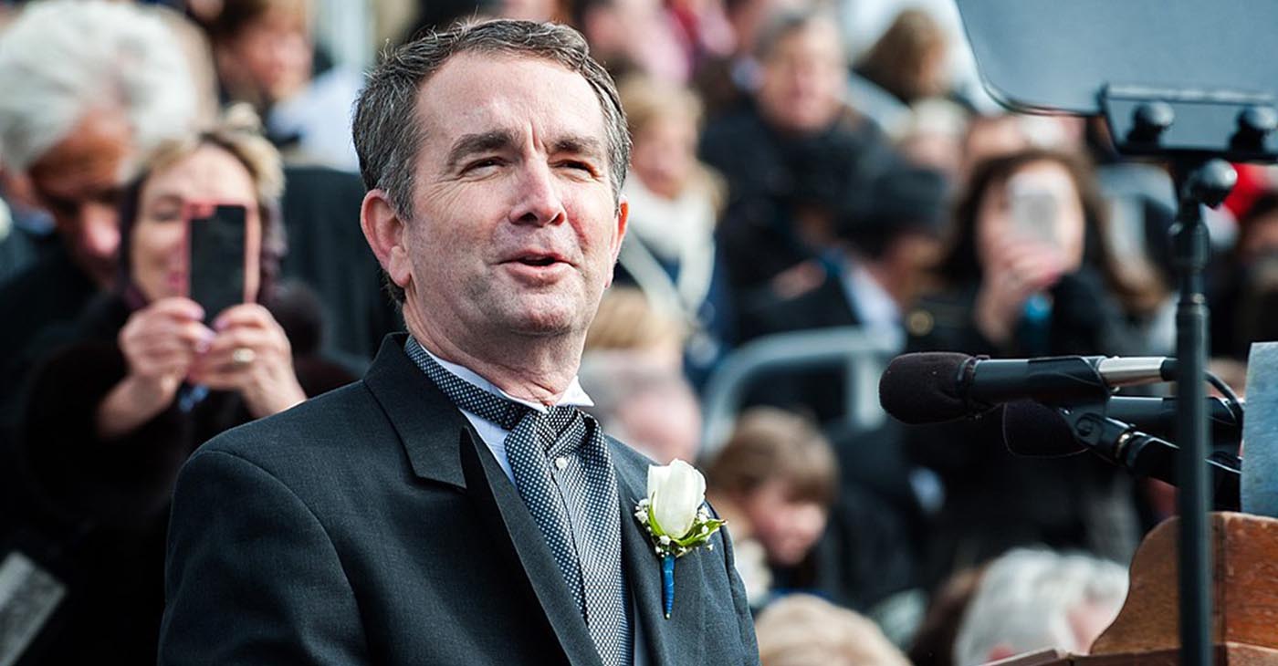 Governor Ralph Northam Gives Inaugural Address (Photo by: Wiki Commons)