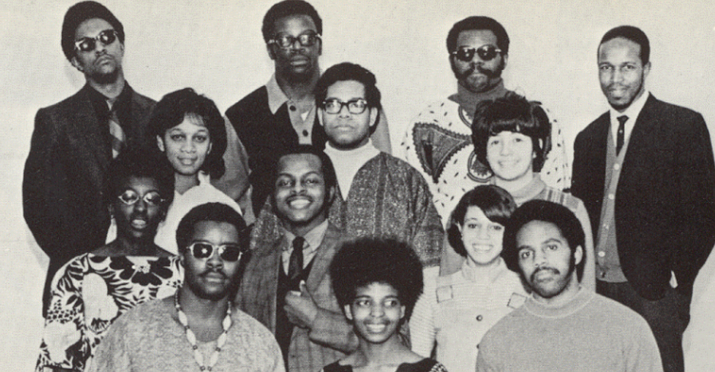 Founding PRIDE members, circa 1969 (Photo Courtesy of Hamline)