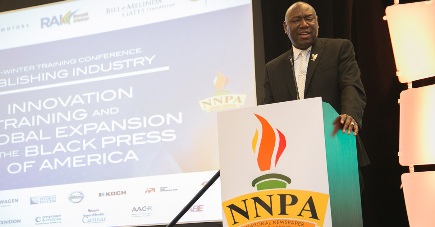 “Once you get a felony conviction, your life is practically ruined based off of the current laws on the books in many states,” said nationally-recognized civil rights attorney Benjamin L. Crump while speaking to attendees and members of the Black Press at the National Newspaper Publishers Association (NNPA) Mid-Winter Training Conference last week in Orlando. “It is as if you are walking dead, but they just haven’t given you the death certificate.”