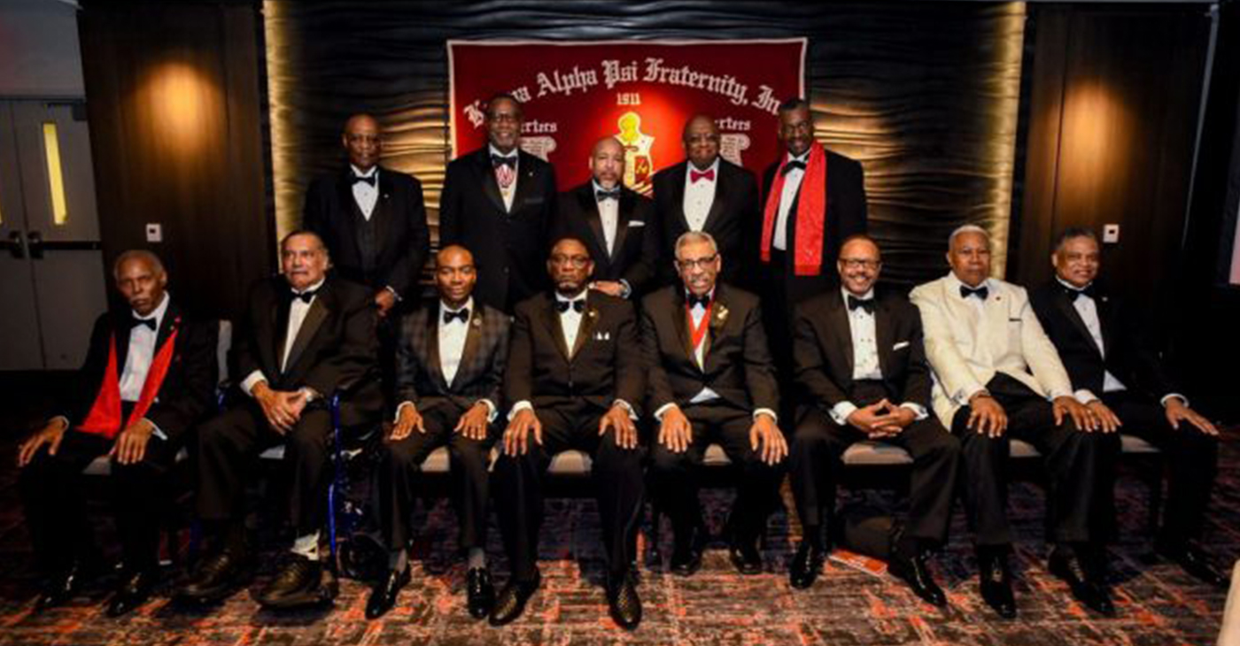 The Hyattsville/ Landover alumni chapter of Kappy Alpha Psi Fraternity celebrated its 40th anniversary with a ceremony at the Hotel at the University of Maryland in College Park. (Courtesy Photo)