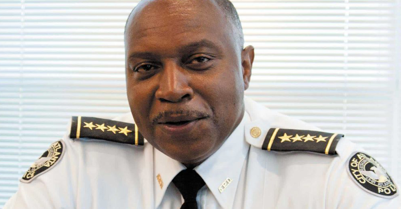 On loan from the Atlanta Hawks, George Turner — a former police chief for Atlanta Police and the City of Atlanta’s first Public Safety Commissioner, will continue to serve an additional 30 days before going back to his role as the Hawks’ VP of Safety. (Photo: City of Atlanta)