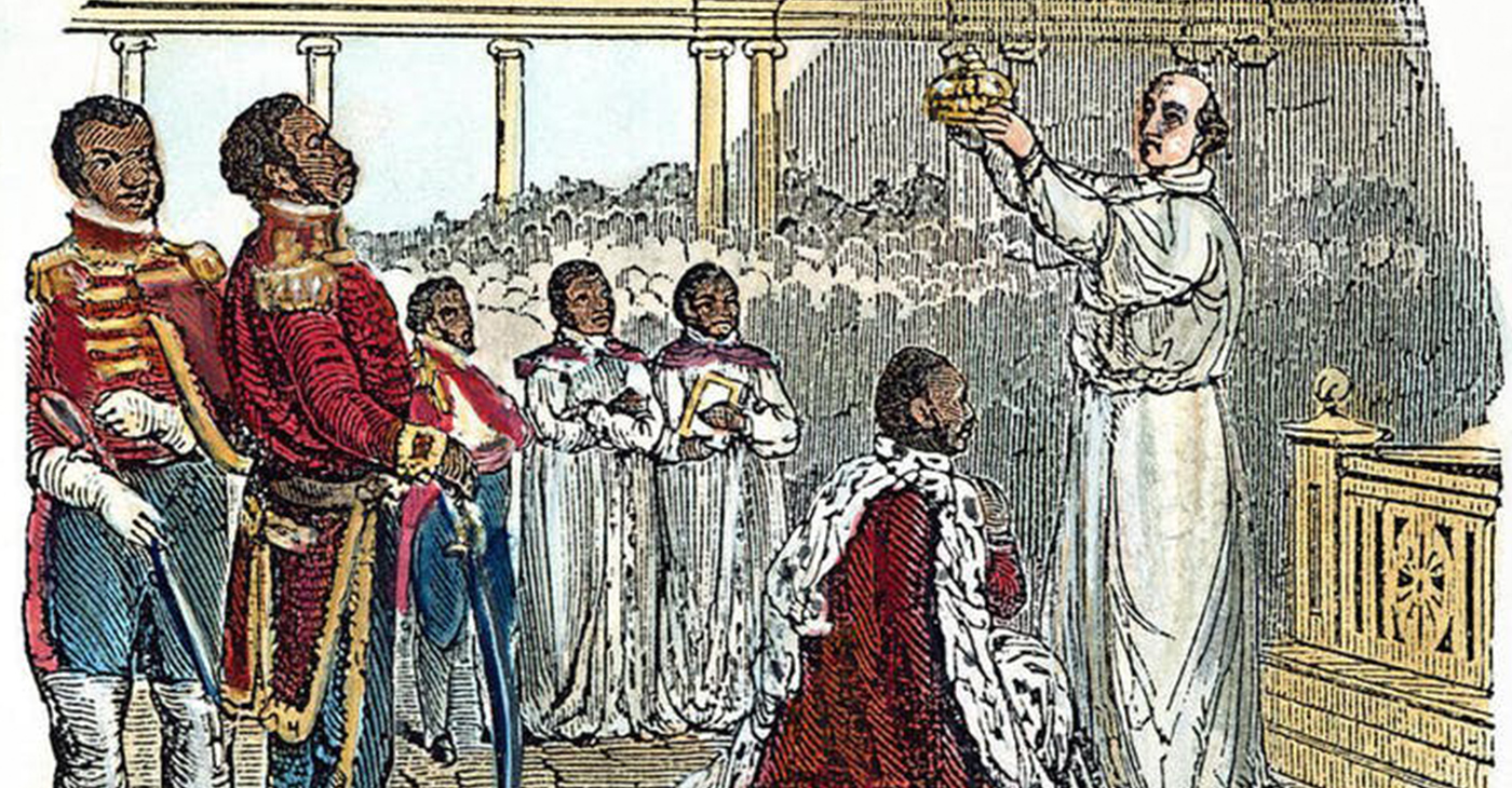 An 1811 wood engraving depicts the coronation of King Henry (Image by: Fine Art America)