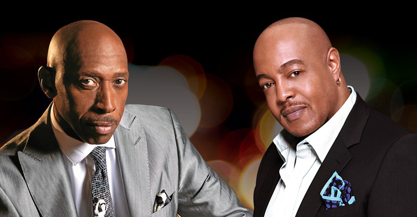 Jeffrey Osborne and Peabo Bryson will perform live on Sunday March 24.