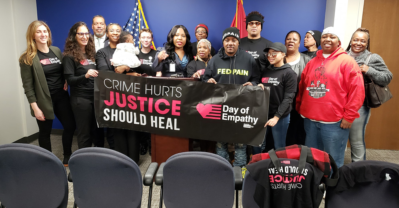 Local politicians in conjunction with Fedfam4life, Nashville Peacemakers, Project Return, Cut50, Women’s March of Tennessee, Mothers over Murder, Magdalene Program, and FED Pain met with local citizens to share perspective on the impact of the justice system. (courtesy photo)