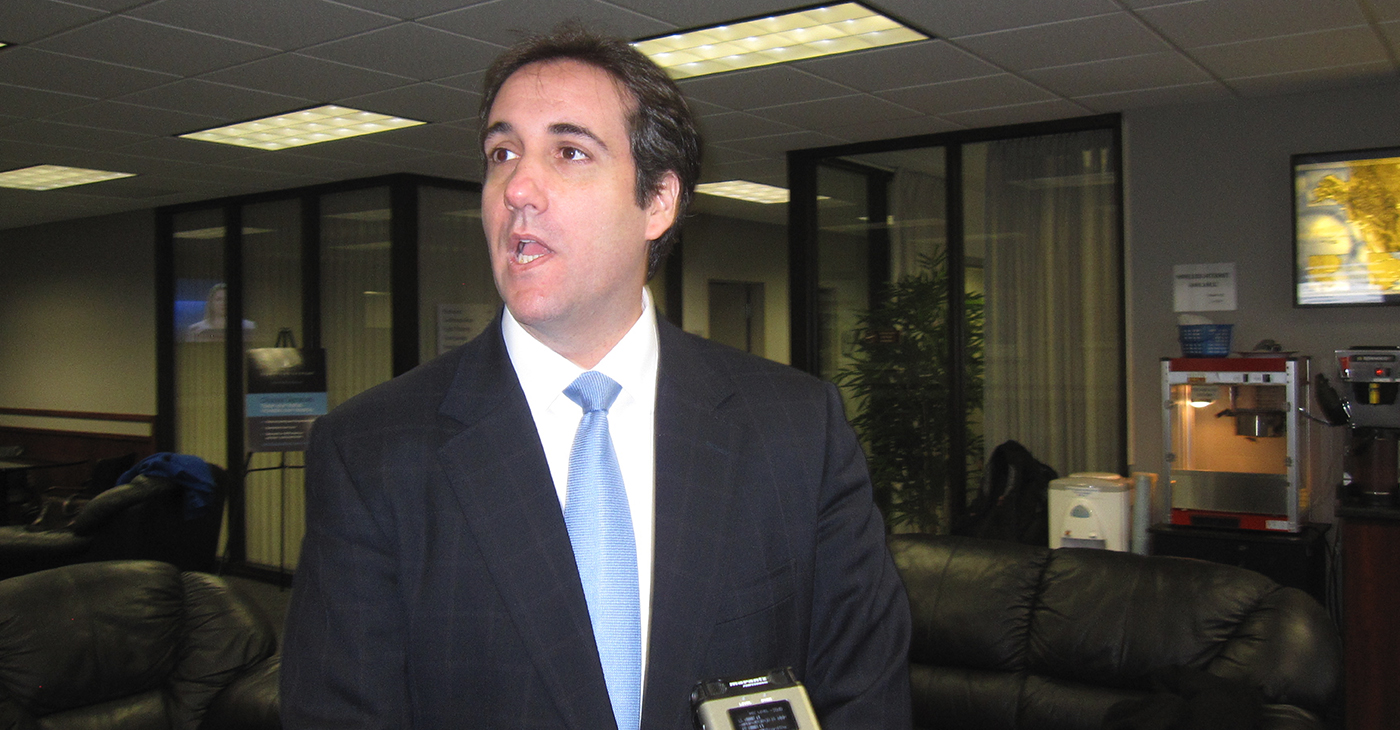At this point in the Trump investigations, everyone is lying, and the prosecutors are making deals to find some measure of the truth. The criminal justice system is corrupt and broken and no one really knows where truth starts and ends. (Photo: Former Trump attorney, Michael Cohen. Source: Wikimedia Commons)