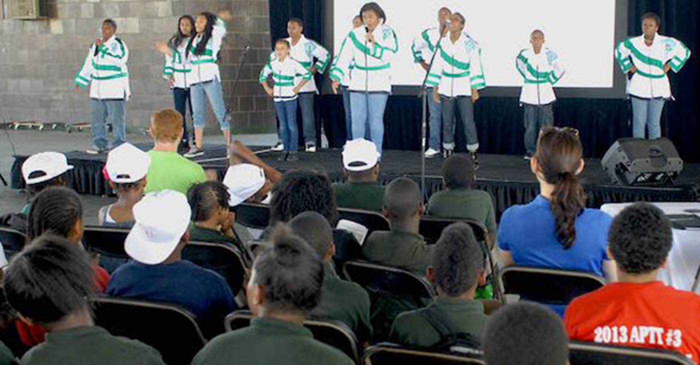 ENF Rangers perform, showcasing the importance of a healthy natural environment. (Courtesy photo)