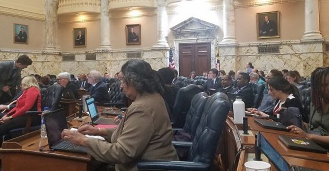 Maryland House holds a session in Annapolis on April 4. House members voted 112-22 to approve an education plan that would expand early childhood, boost special education and increase teacher salaries. (Photo by: William J. Ford/The Washington Informer)