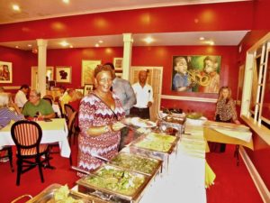 Dooky Chase's Restaurant Buffet Line by Dwight Brown