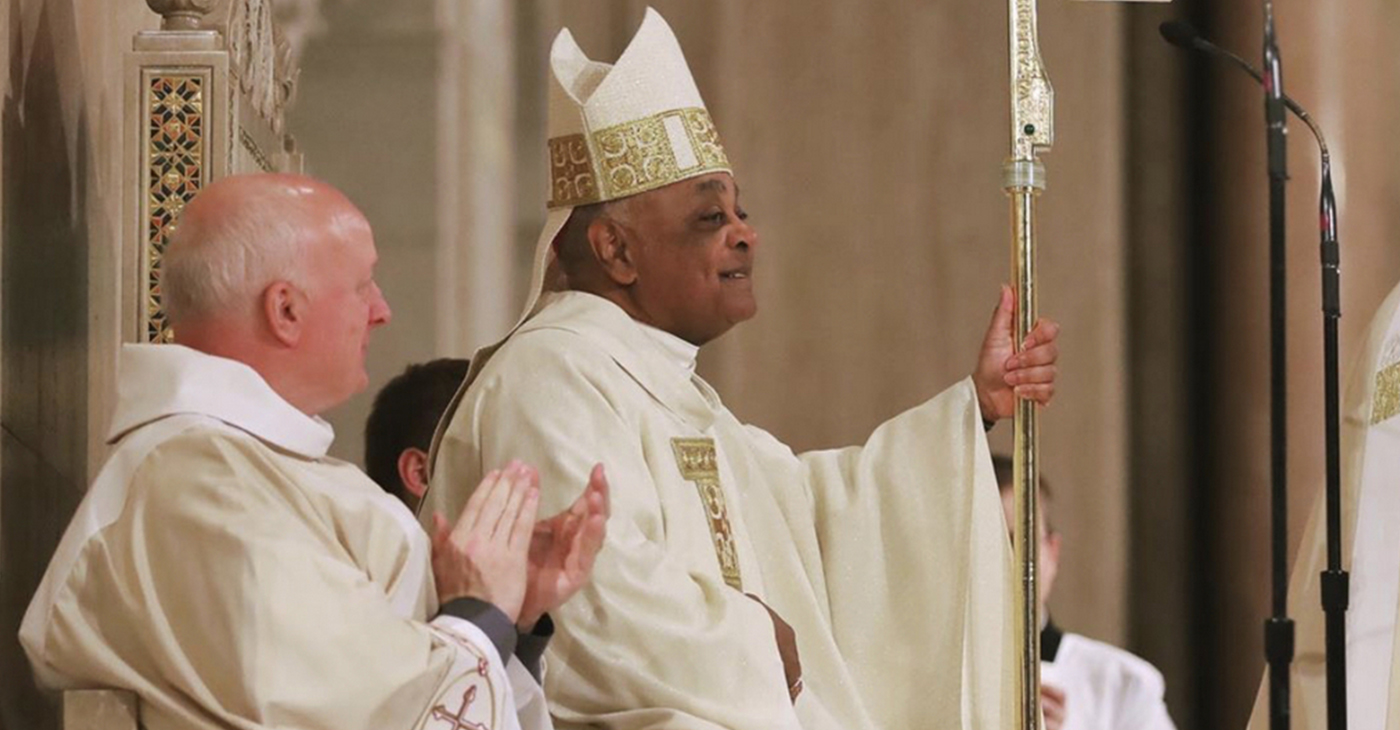 His Excellency The Most Reverend Wilton D. Gregory, SLD, was installed as the seventh Archbishop of the Archdiocese of Washington. (Courtesy Photo)