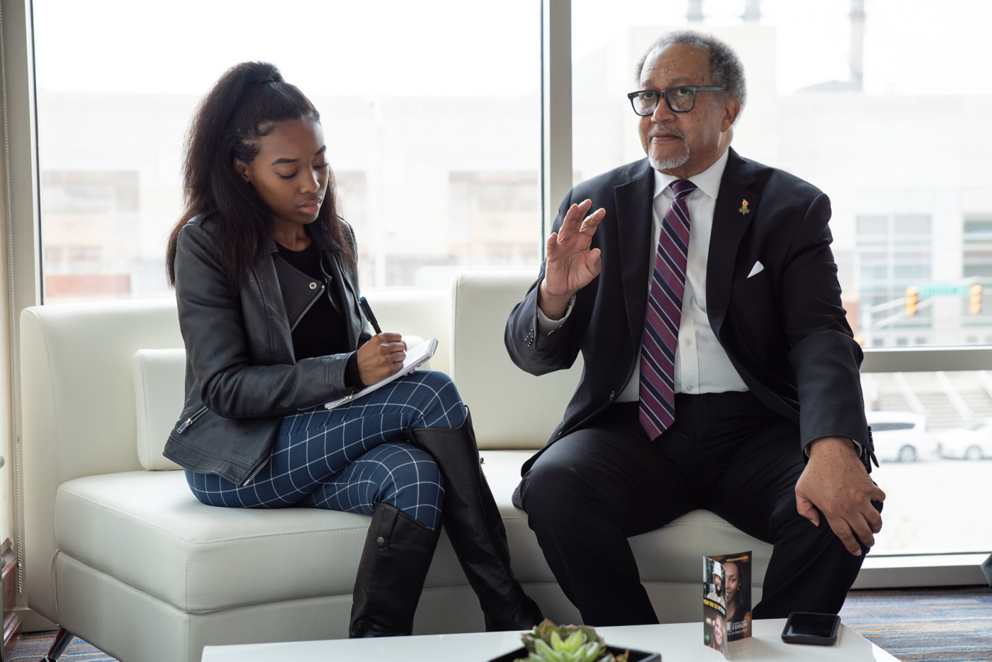 Chavis, who has a background in chemistry, said that he thinks the educational system doesn’t prepare millennials of any race for the world of the future.