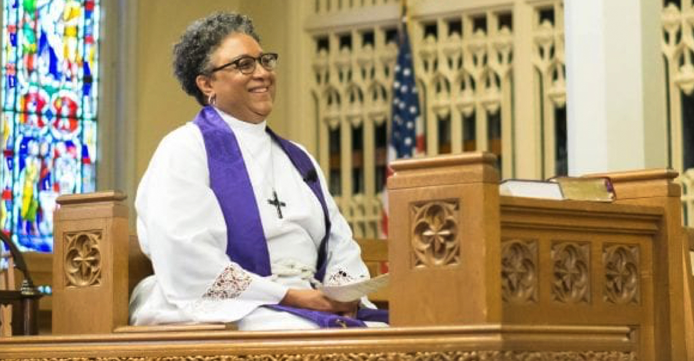 “I just feel so excited and so hopeful about the opportunity to partner with others to present the Episcopal Church to those who would not have otherwise considered be- coming a part of this denomination.” – Bishop-elect Phoebe Roaf (Photo: Cindy McMillion)
