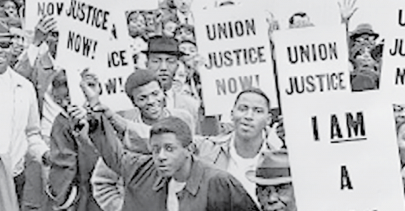 The 1968 Memphis Sanitation workers strike changed the course of history. (Courtesy of AFSCME)