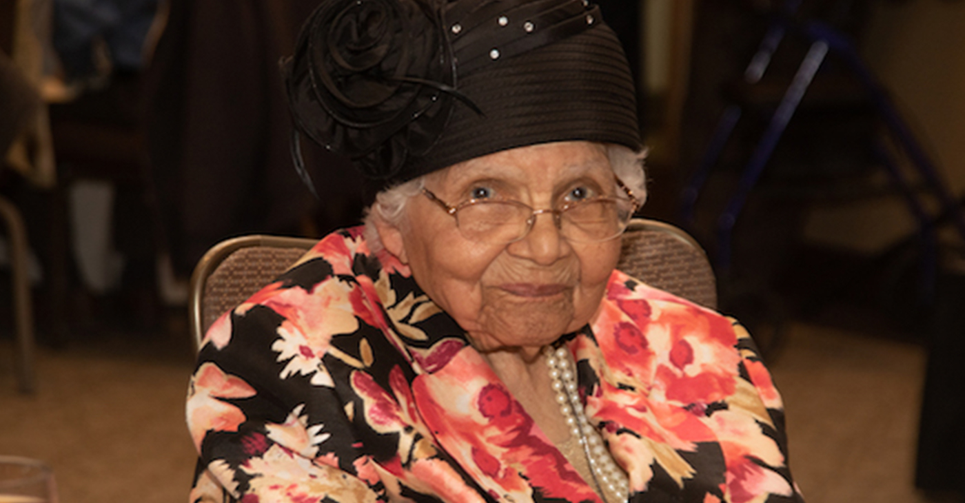 The DC Department of Aging and Community Living celebrates over 200 D.C. residents who are over 100 years of age. Vanilla Beane, a popular milliner who continues to work in her shop every day was one of those honored at the luncheon held at the Kellogg Conference & Hotel in northeast D.C. on April 29. (Shevry Lassiter/The Washington Informer)