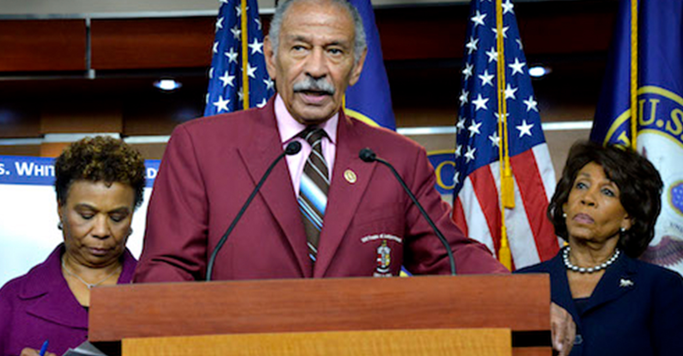 Former Rep. John Conyers (D-Michigan, 13th District) proposed the original bill mandating the study of reparations for descendants of enslaved Africans. (WI file photo)