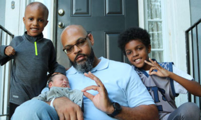 N. Ali Early and his three sons (Photo credit: Tene Early for Kreative Souls Media)