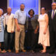 Hosted by Radio One’s Lincoln Ware (third from left), the town hall’s panelists included (left to right): Cincinnati Public Schools (CPS) Superintendent Laura Mitchell; NNPA National Chairman Dorothy R. Leavell; Lincoln Ware; NAACP Education Chair Treigg Turner; Cincinnati’s Pre-School Promise executive Vanessa White; NNPA ESSA Awareness Campaign program director Dr. Elizabeth Primas; and NNPA President and CEO Dr. Benjamin F. Chavis, Jr. and State Senator Cecil Thomas.