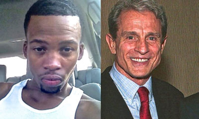 Gemmel Moore (left), 26, died of methamphetamine overdose in the home of political activist Ed Buck (right). (Facebook)