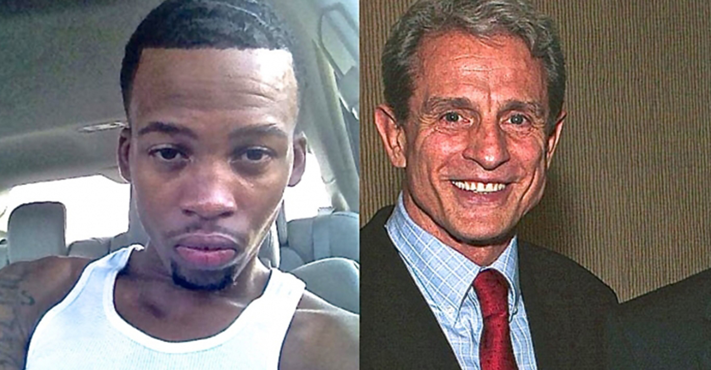Gemmel Moore (left), 26, died of methamphetamine overdose in the home of political activist Ed Buck (right). (Facebook)