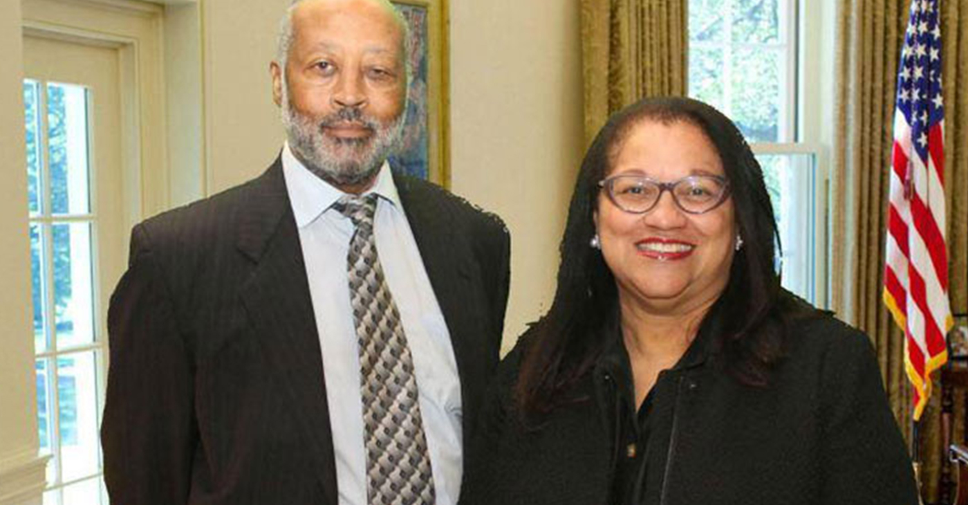 Harry Alford and Kay DeBow, co-founder's of the NBCC. (Twitter Photo @NationalBCC)
