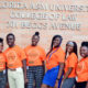 Students from Jones High School in Orlando visit the law school.
