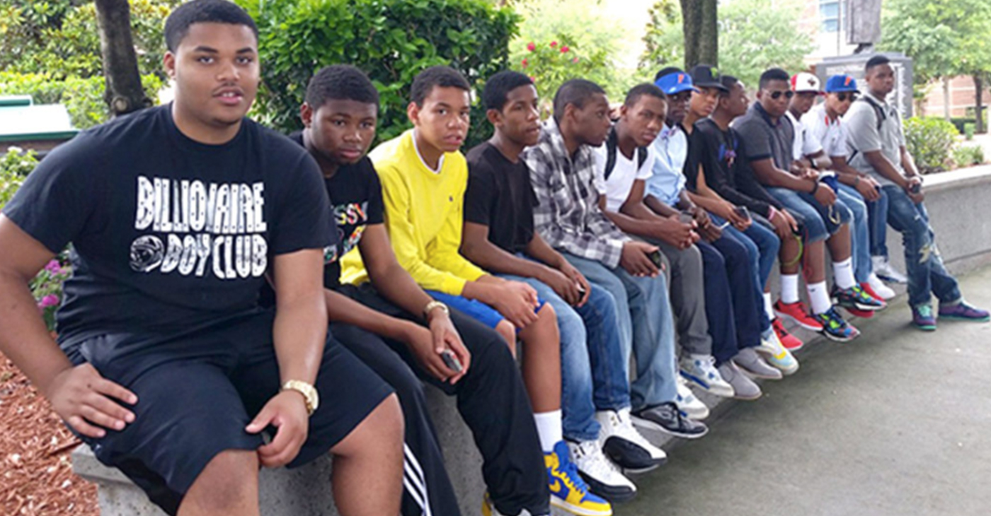 Male students who have participated in The Manifest Academy in the past. (Courtesy Photo)