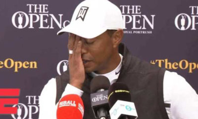 Just months after winning The Masters, Tiger Woods did not make the cut at the British Open on July 18, and immediately announced he’d skip the FedEx St. Jude World Golf Championships. “There’s been a lot of travel, a lot of time in the air, a lot of moving around, different hotels,” Woods said. “I just want to go home.” (Photo: Youtube)