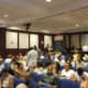More than 100 people attended a Prince George’s County Planning Commission meeting July 18 to hear about a proposed 4-million-square-foot merchandise logistics center in Upper Marlboro. The proposal eventually got approved and now heads to the District Council. (William J. Ford/The Washington Informer)