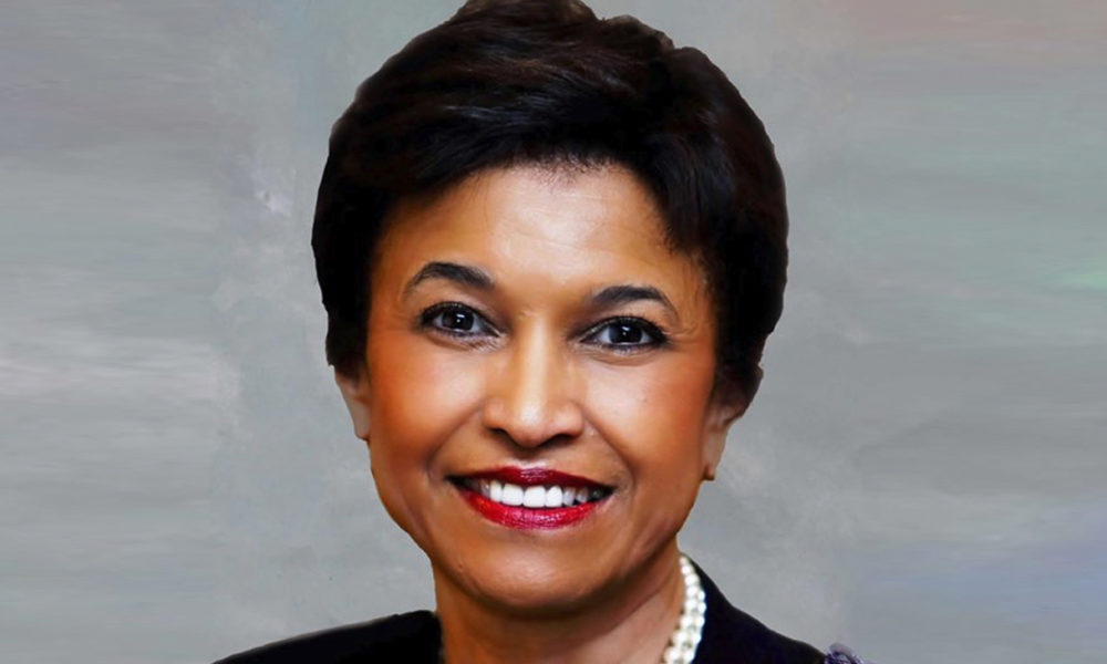 Delta Sigma Theta Sorority president Beverly E. Smith