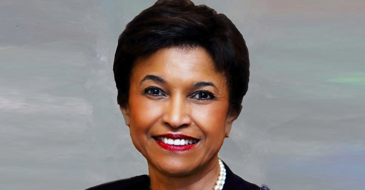 Delta Sigma Theta Sorority president Beverly E. Smith