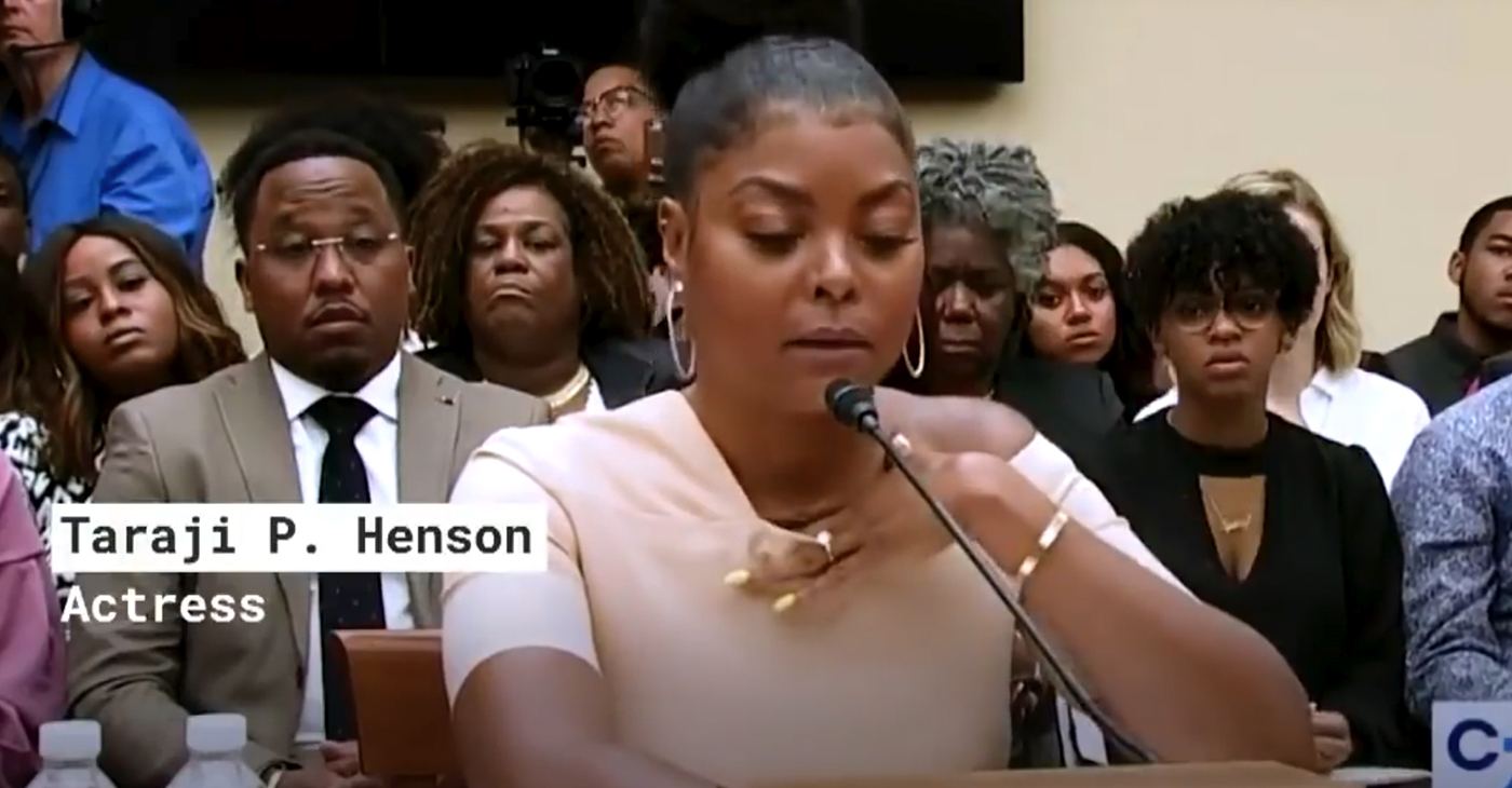 Award-winning actress and Empire star Taraji P. Henson testified before members of Congress on mental health issues in the African American community. (Photo: YouTube)