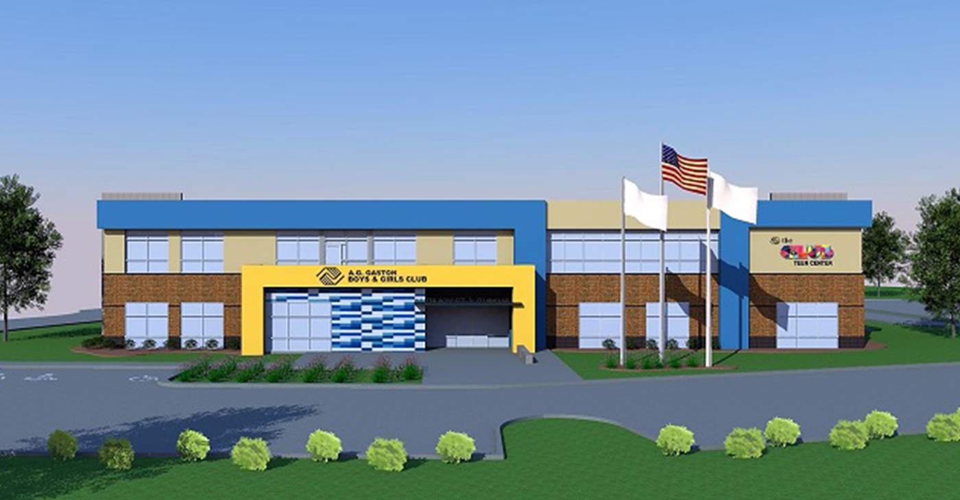 The new A.G. Gaston Boys and Girls Club clubhouse will have nearly twice the capacity as the Kirkwood R. Balton Clubhouse it is replacing. (contributed)