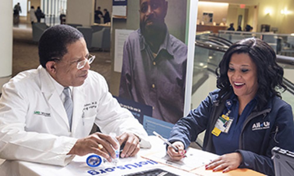 UAB has enrolled more than 8,000 participants in All of Us, including dean of the School of Medicine, Selwyn Vickers. (Photo by: UAB)