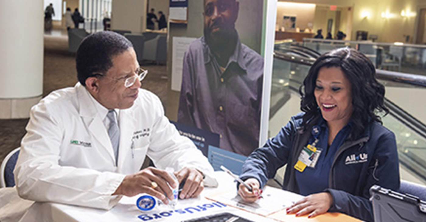UAB has enrolled more than 8,000 participants in All of Us, including dean of the School of Medicine, Selwyn Vickers. (Photo by: UAB)