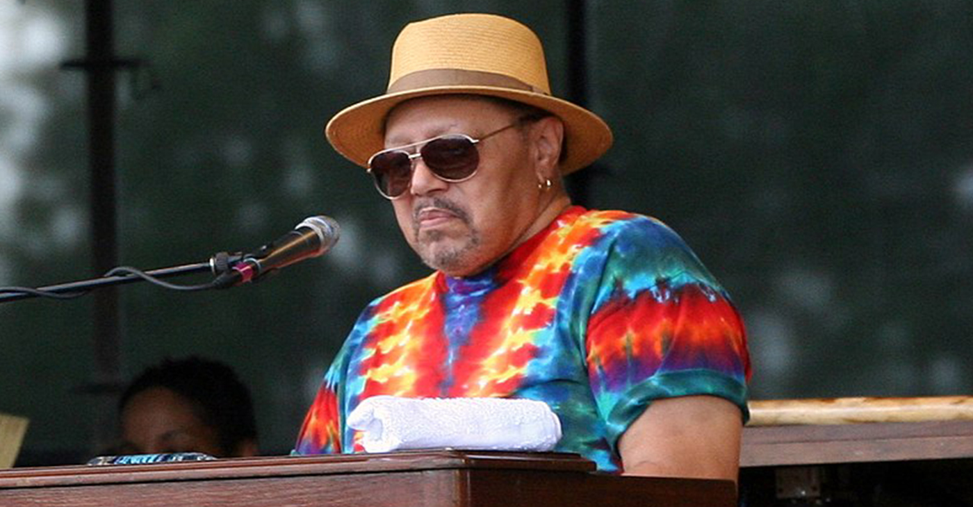 Art Neville performing with The Funky Meters at the New Orleans Jazz & Heritage Festival (Photo by: Robbie Saurus | Wiki Commons)