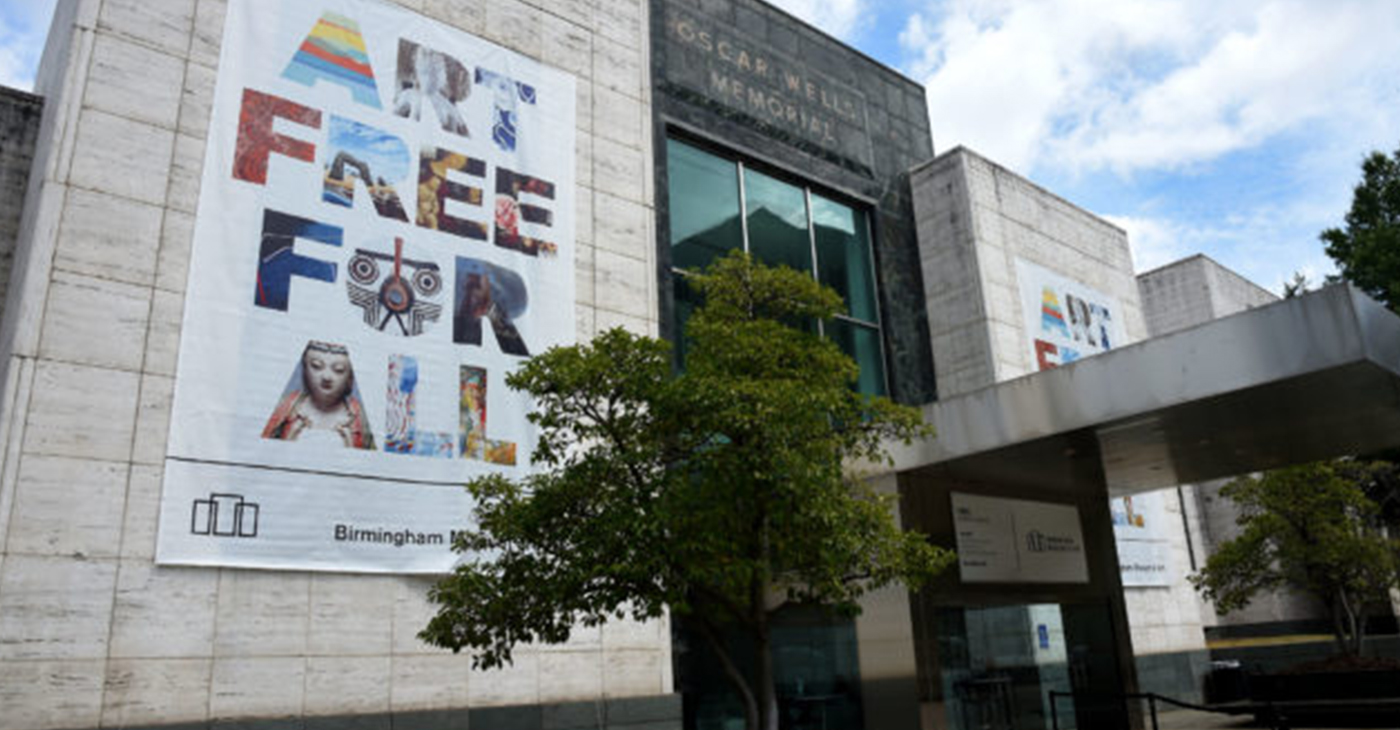 The exterior of the Birmingham Museum of Art is shown. (Photo by: Mark Almond)