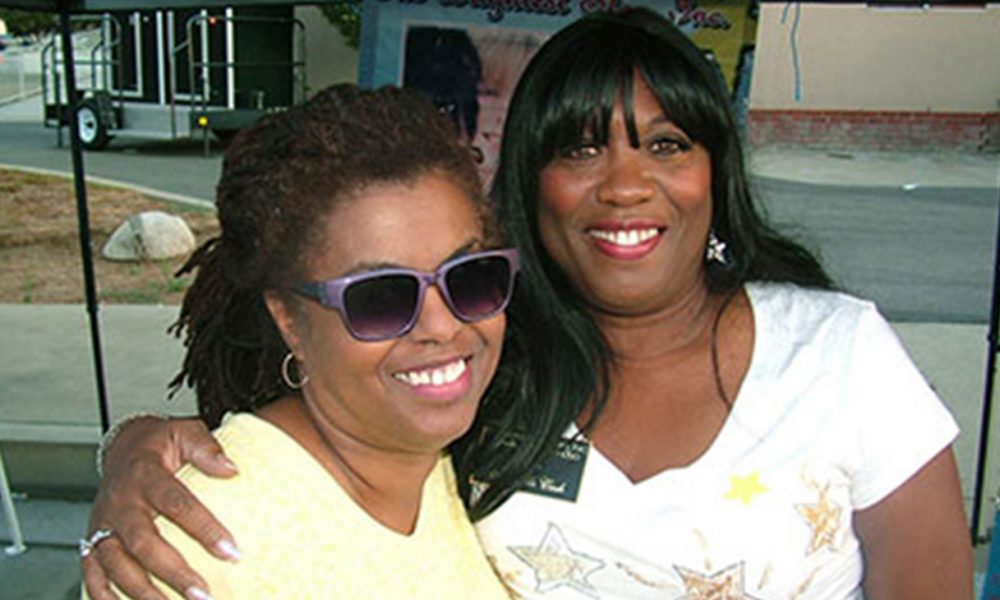 (l-r) Cynthia Renee Frazier and Charmain Johnson . (Photo by: precinctreporter.com)