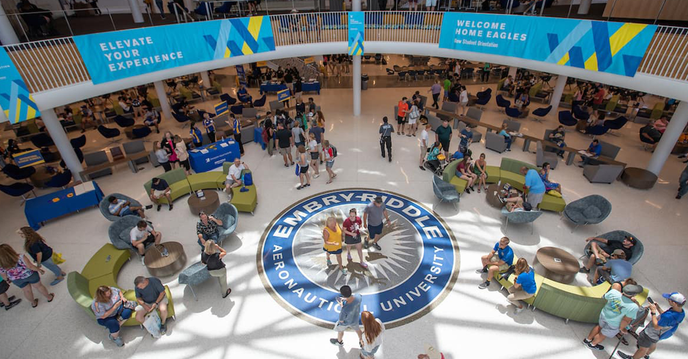 The Daytona Beach Campus welcomed more than 1,950 incoming freshmen during orientation. (Photo by : Embry-Riddle | David Massey)