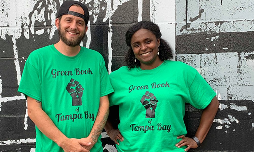 Green Book of Tampa Bay creators Joshua Bean and Hillary Van Dyke offers an online resource that gives readers information on African American cultural sites, black artists and black-owned businesses in Pinellas and Hillsborough Counties.
