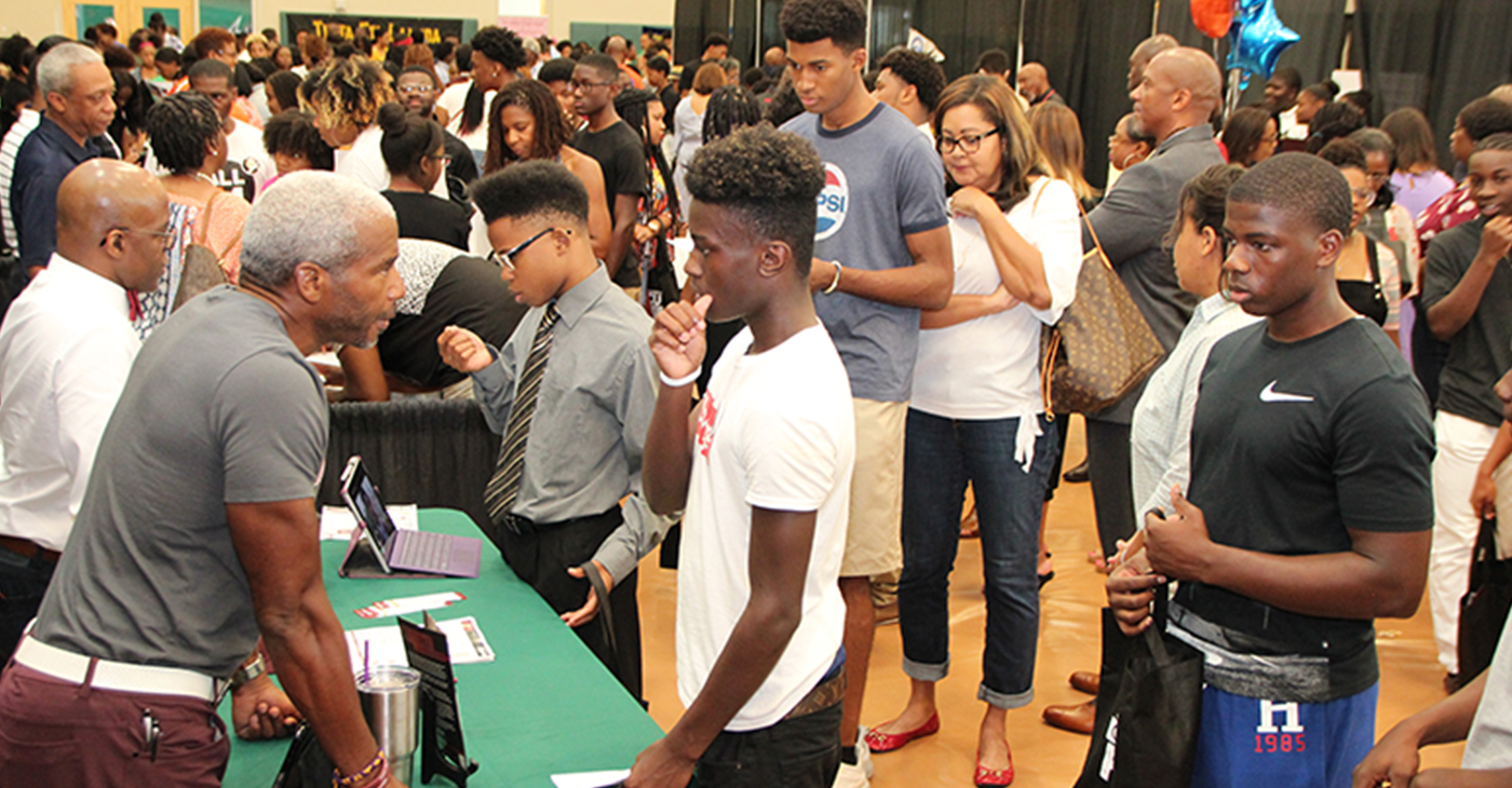 Pictured here is last year’s HBCU College Fair held at Shorecrest Preparatory School.