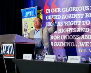 Former Congressman and current Minnesota State Attorney Keith Ellison