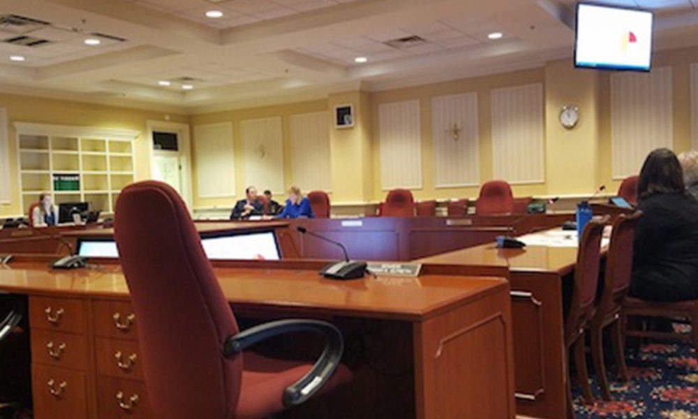 Maryland state, county and school officials listen to a proposal on how prioritize and eventually fund public school construction during an Aug. 28 meeting in Annapolis. (Photo by: William J. Ford | The Washington Informer)