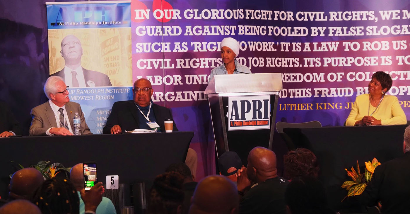 Congresswoman Ilhan Omar (D-MN), Photo Credit: Jon Levine, APRI