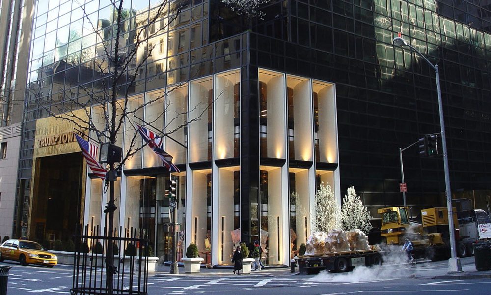 (Photo: Trump Tower in New York City / Martin Dürrschnabel, Wikimedia Commons)