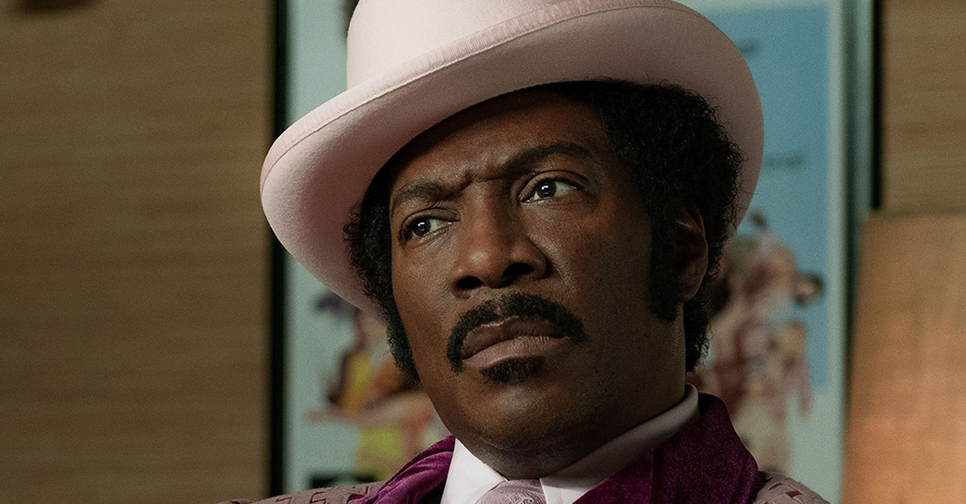 In Dolemite Is My Name, Eddie Murphy plays Rudy Ray Moore, who dreams of making it big but is down on his luck. (Photo Courtesy of TIFF)