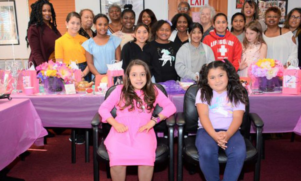 Front row, seated (Llto R): Daniela Tamayo, Kassandra Lopez-Flores. Middle Row: Lizeth Marquez, Kylah Fowler, Jimena Gutierrez, Emaiah Ramirez, Marlen Gachupin, Olivia Licata, Kyli Smith. Back Row: Carolyn Winzer, Alicia Carrillo, Marena Brown, Keyla Gonzalez, Jackie Marston, Pam Bilbo, Glenda Roberts, Lydia Stewart-Warner, Sariya Lyons, Helen Smith Deloris Washington, Michelle Milam. (Photo by: Joe L. Fisher.)