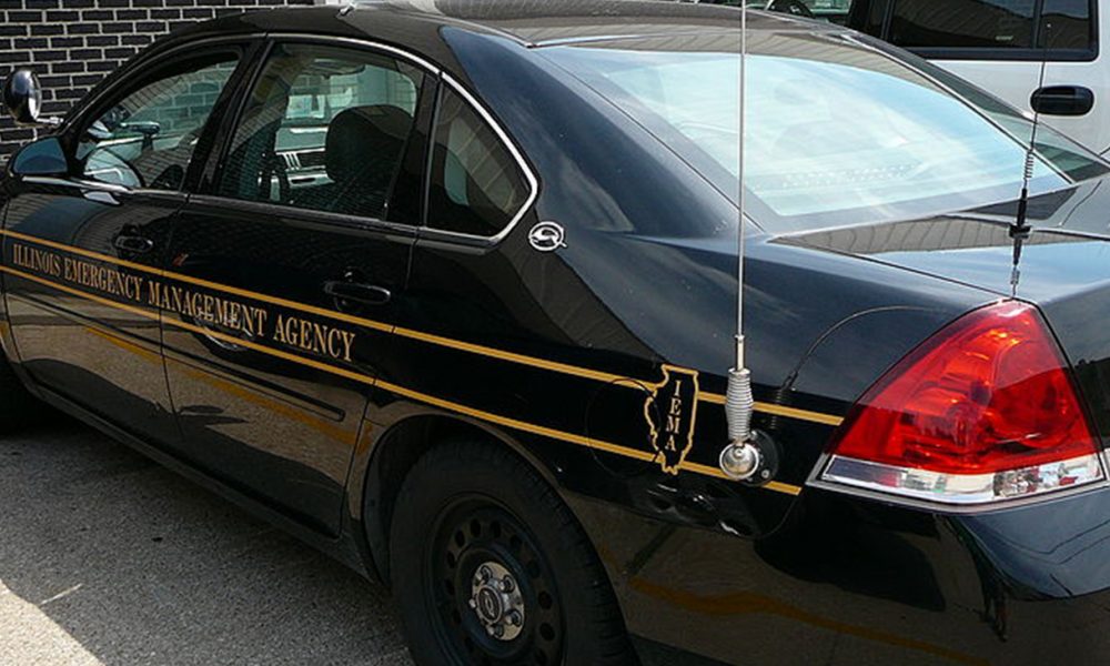 An Illinois Emergency Management Agency (IEMA) Marked Impala as pictured from a public street without occupants in Macomb, Illinois (Photo by: IlliniGradResearch | Wiki Commons)